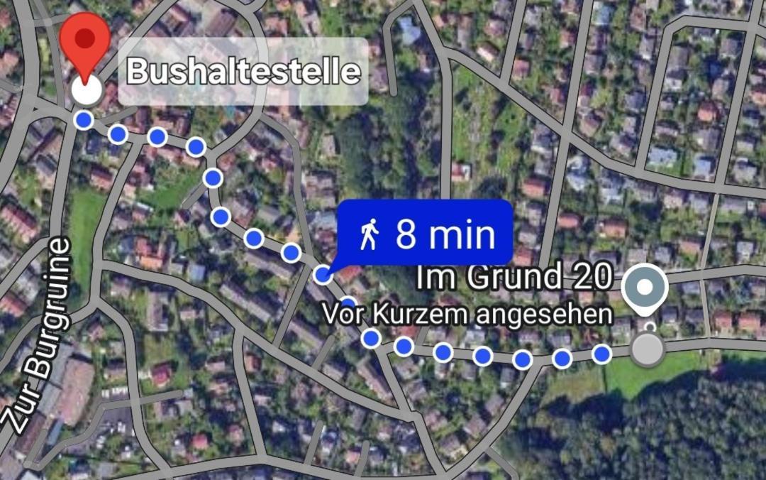 Marburg Apartment Pfiffige Luisa In Ruhiger Waldrandlage Mit Balkon Und Wintergarten Buitenkant foto